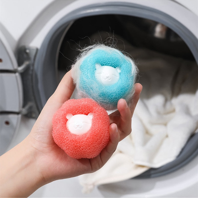 Magische Wasmachine Ballen, verwijder snel huisdierhaar van uw wasgoed.