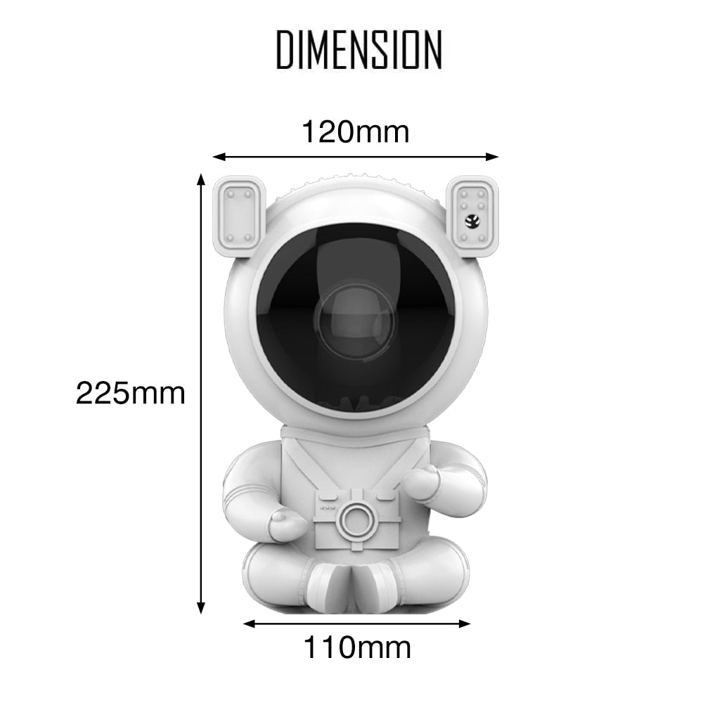 Astronaut Galaxy Starry Projector. Super gave nachtlamp, tover in een handomdraai je volledige kamer om in een sterrenhemel.