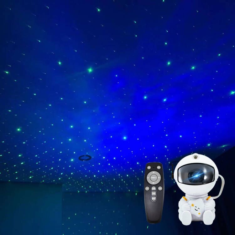 Astronaut Galaxy Starry Projector. Super gave nachtlamp, tover in een handomdraai je volledige kamer om in een sterrenhemel.